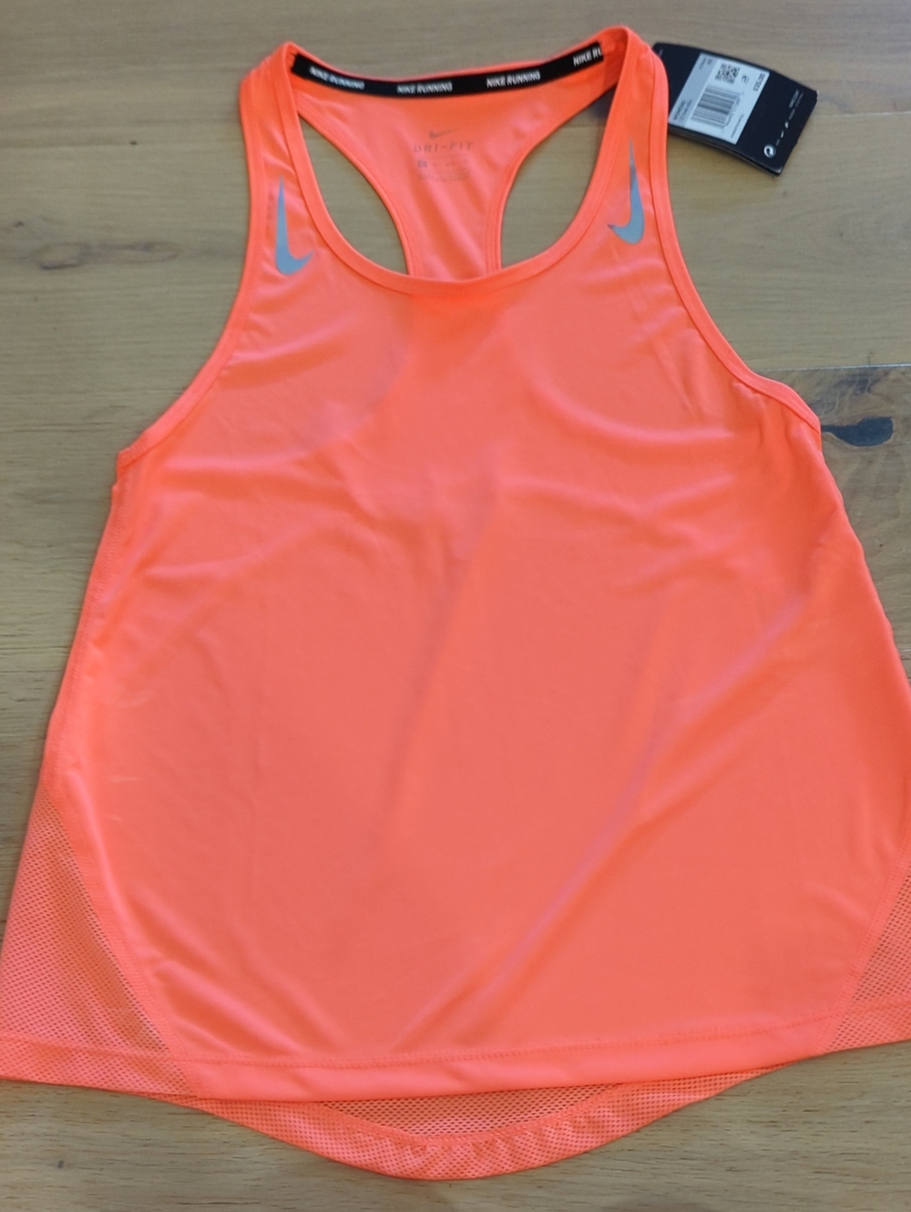 Nike Women's Orange Racerback Performance Tank XS